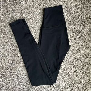 Lululemon Wonder Unders Black High Waisted Leggings Size 4